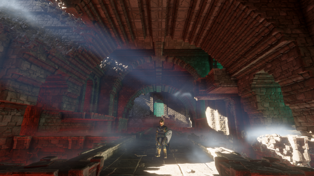 Global Illumination in Enshrouded